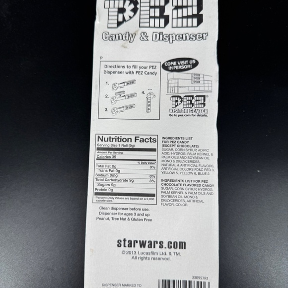 Lot of 6 Sealed Star Wars Pez Dispensers 2013 - Picture 3 of 3